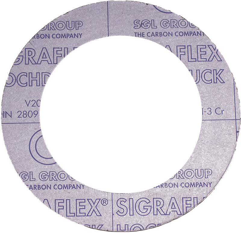 Junta de grafito Sigraflex Hochdruck