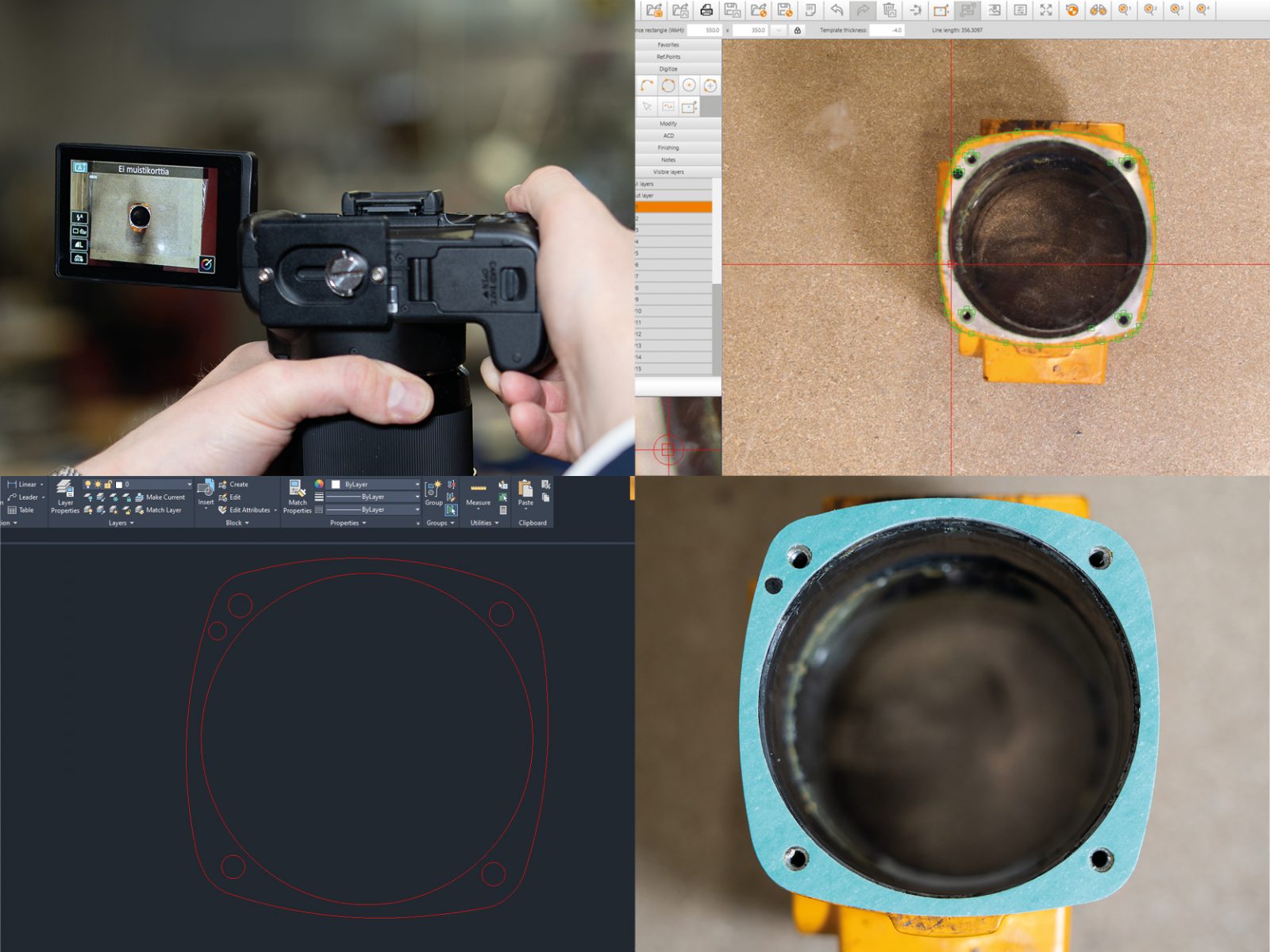 Modelado 2D para personalización de juntas